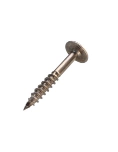 Carpenter Screw Disc Head Stainless Steel A2 10X60 Thread... 2