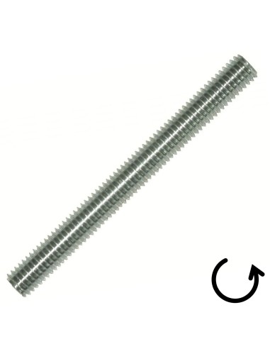 1 x Threaded Rod M27 Length 1 Meter Pitch Left...