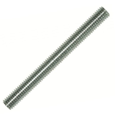 1 x Threaded Rod M27 Length 1 Meter Pitch Left Zinc Plated