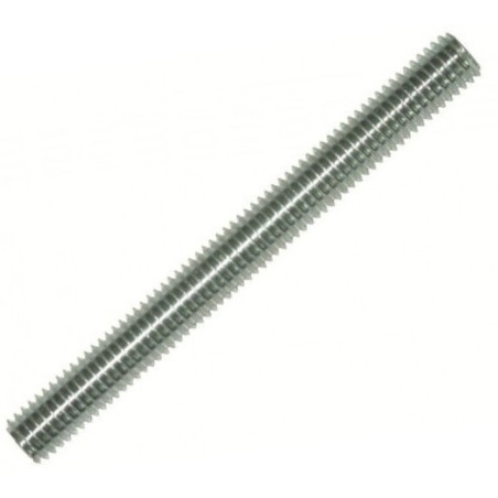 1 x Threaded Rod M20 Length 1 Meter Pitch Left Zinc Plated
