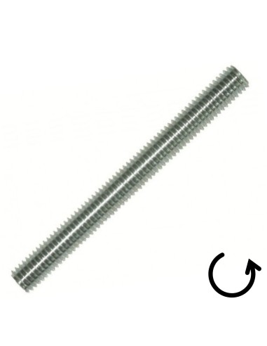 1 x Threaded Rod M12 Length 1 Meter Pitch Left...