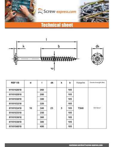 1 x Carpenter Screw Disc Head Stainless Steel...