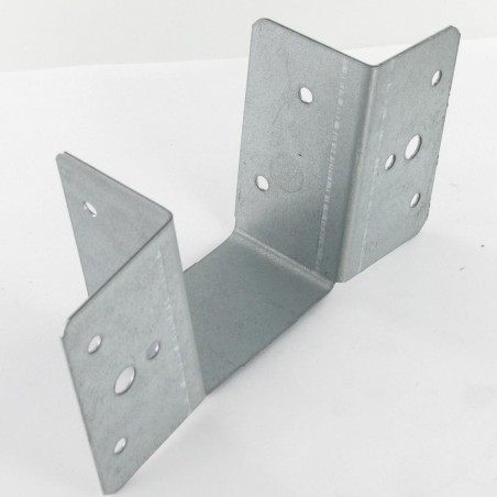1 x Joist hanger U-shaped beam support 50X75 Sendzimir