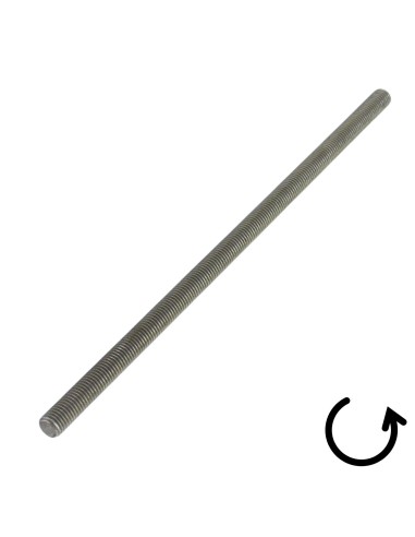 1 x Threaded Rod M24 Length 1 Meter Pitch Left...