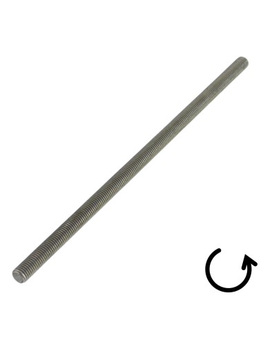 1 x Threaded Rod M8 Length 1 Meter Pitch Left...