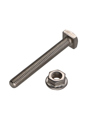 1 x Box of 50 T.CAR 6X50 +50 Nut With Serration...