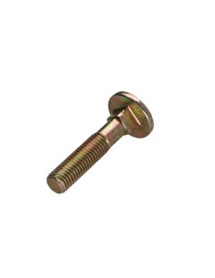 Carriage Bolt M7X35 Partial Thread Yellow Zinc 2