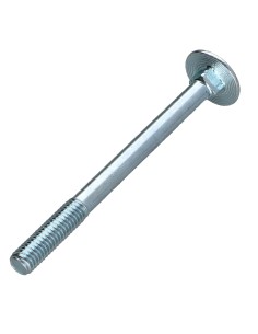 Carriage Bolt M5X60 Partial Thread Zinc Plated 2