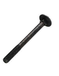 Carriage Bolt M5X55 Partial Thread Black Zinc Plated 2