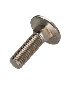 Carriage Bolt M12X40 Partial Thread Nickel Plated 2