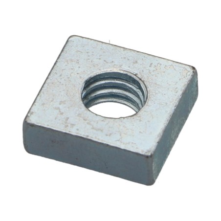 1 x Square Nut M16 24X24X13 Zinc Plated