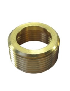 Threaded ring with stop Male/Female 24X31 X 20X27 Brass