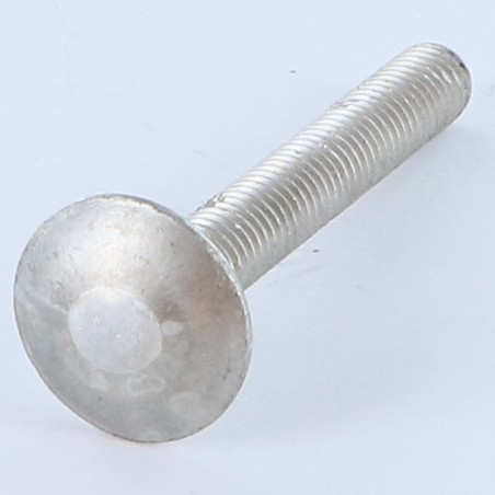 1 x Carriage Bolt M6X35 Full Thread Aluminium