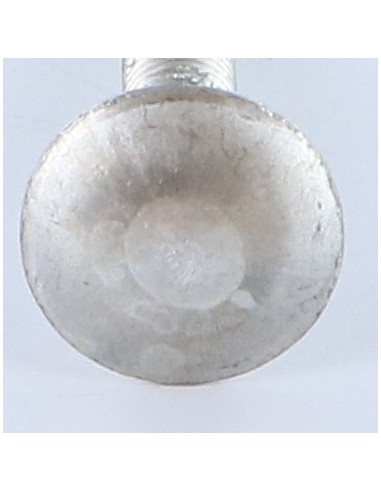 1 x Carriage Bolt M6X35 Full Thread Aluminium