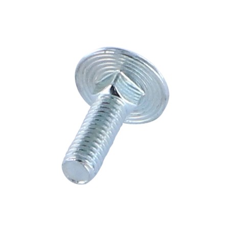 1 x Carriage Bolt M7X45 Pitch 100 Aluminium Full Thread RAL5014 30%B