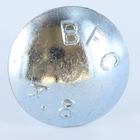 1 x Carriage Bolt M16X45 Full Thread Zinc Plated