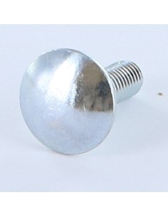 Carriage Bolt M5X20 Full Thread Zinc Plated