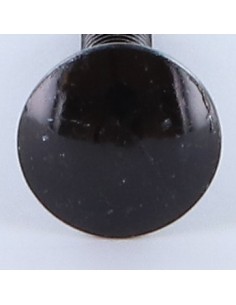 Carriage Bolt M7X45 Pitch 100 Full Thread Black Zinc Plated 2