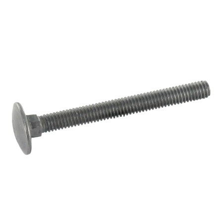 1 x Carriage Bolt M8X130 Full Thread Steel