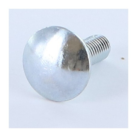 1 x Screw Flat Head M8X17 Full Thread Class 8.8 NO MARK Zinc Plated