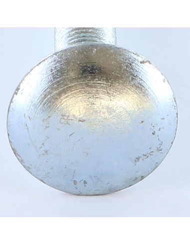 1 x Carriage Bolt M10X140 Full Thread Zinc Plated