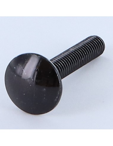 1 x Carriage Bolt M6X30 Full Thread Black Zinc...