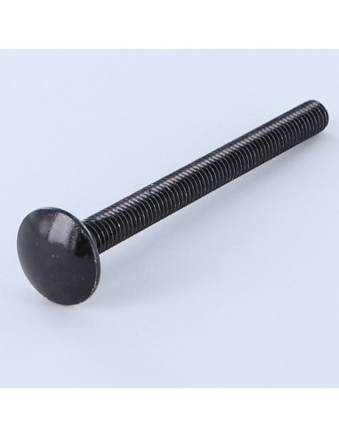 1 x Carriage Bolt M8X80 Full Thread Black Zinc...