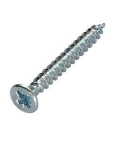 Chipboard Screw Countersunk Head Pozi PZ2 4X30 Full...