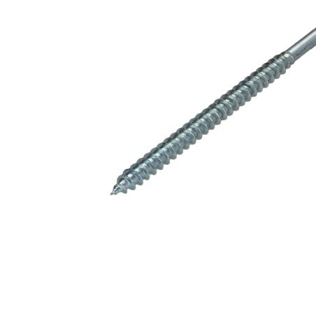 1 x Chipboard Screw Countersunk Head Pozi PZ3 6X120 Partial Thread Zinc Plated