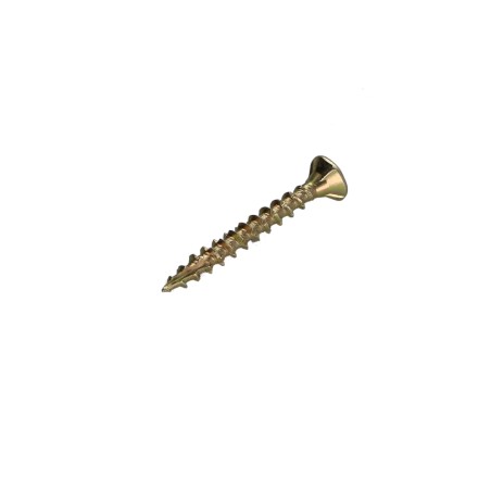 1 x Chipboard Screw Tekor Countersunk Head With Serration 4X35 Full Thread T20 ZBCR3+ cut Type 17 Drilling Point