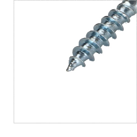 1 x Chipboard Screw Countersunk Head Pozi PZ2 4.5X23 Full Thread Zinc Plated