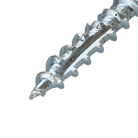 1 x Framing screws TEKOR Countersunk Head With Serration T25 5X70 Thread Length: 37 cut Type 17 Drilling Point Zinc Plated