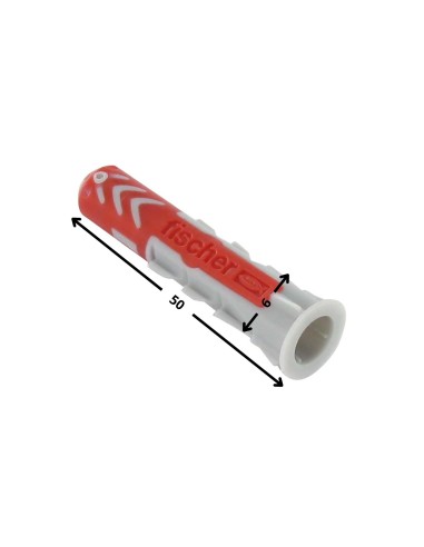1 x Plug Nylon DUOPOWER Fischer 6X50 Without Screw