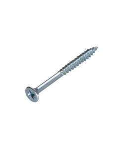 Chipboard Screw Countersunk Head Pozi PZ2 4X60 Partial...