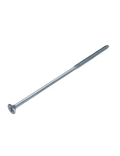 Chipboard Screw Countersunk Head Pozi PZ3 6X200 Partial...