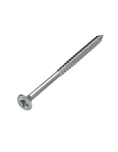 Chipboard Screw Countersunk Head Pozi PZ2 5X100 Partial...