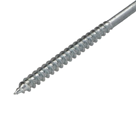 1 x Chipboard Screw Countersunk Head Pozi PZ2 5X100 Partial Thread Zinc Plated