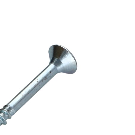 1 x Chipboard Screw Countersunk Head Pozi PZ2 3.5X60 Partial Thread Zinc Plated
