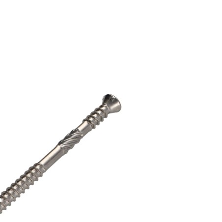 1 x Chipboard Screw Countersunk Head Pozi PZ3 6X50 Partial Thread Zinc Plated GLEITMO 627