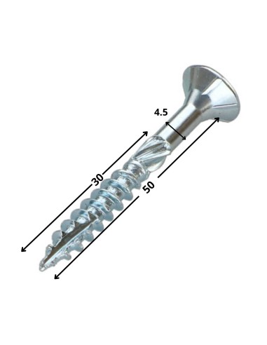 1 x Framing screws TEKOR Countersunk Head With...