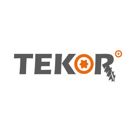 1 x Chipboard Screw Tekor Disc Head Screw T30 cut Type 17 Drilling Point 6X80 Partial Thread Zinc Plated