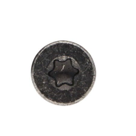 1 x Chipboard Screw Countersunk Head T25 5X60 Thread Length: 36 Black Zinc Plated