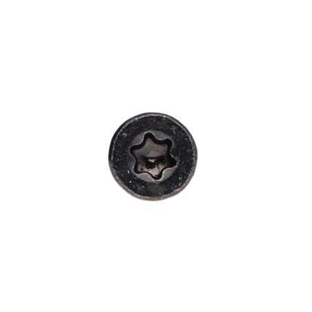 1 x Chipboard Screw Countersunk Head T15 3.5X20 Full Thread Black Zinc Plated