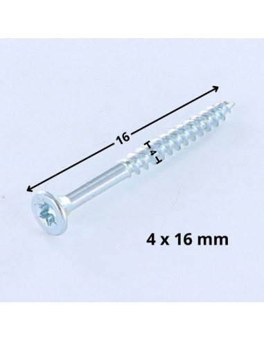1 x Chipboard Screw Countersunk Head T20 4X16...