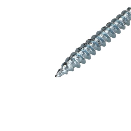 1 x Chipboard Screw Countersunk Head Pozi PZ3 6X70 Partial Thread Zinc Plated