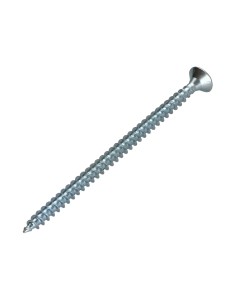 Chipboard Screw Countersunk Head Pozi PZ2 4X70 Zinc Plated 2