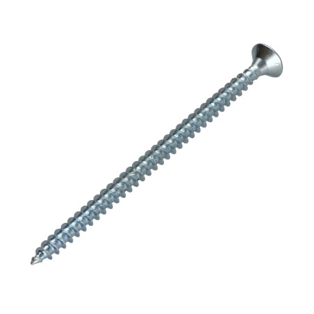 1 x Chipboard Screw Countersunk Head Pozi PZ2 4X70 Zinc Plated