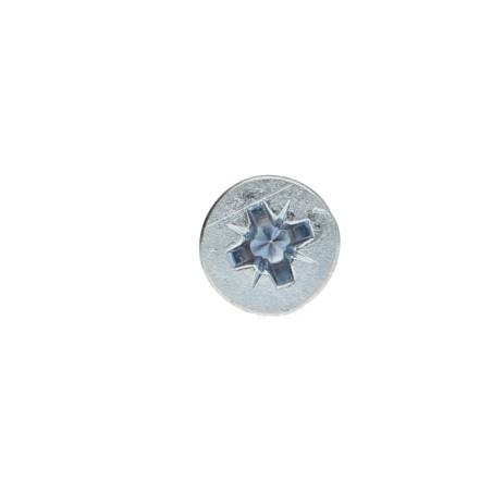 1 x Chipboard Screw Countersunk Head Pozi PZ2 4X70 Zinc Plated