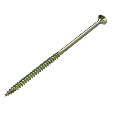 1 x Chipboard Screw Tekor Countersunk Head With Serration 6X140 Thread Length: 70 T30 ZBCR3+ cut Type 17 Drilling Point