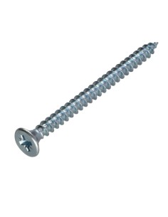 Chipboard Screw Countersunk Head Pozi PZ3 6X70 Zinc Plated